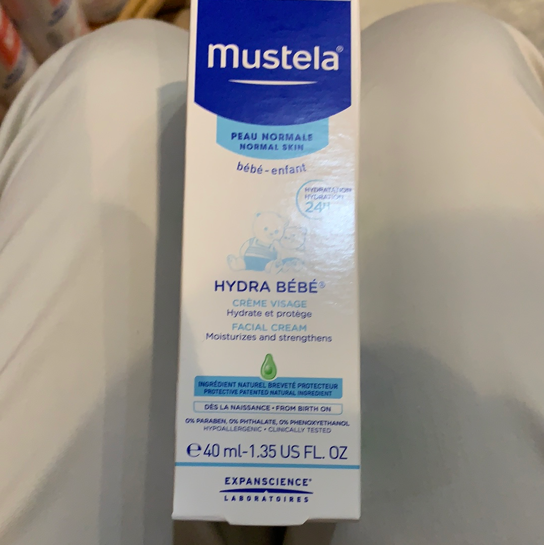 Mustela Hydra Baby Facial Cream 40ml